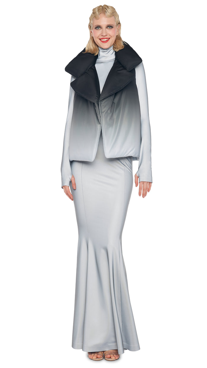 norma kamali SLEEVELESS SLEEPING BAG VEST