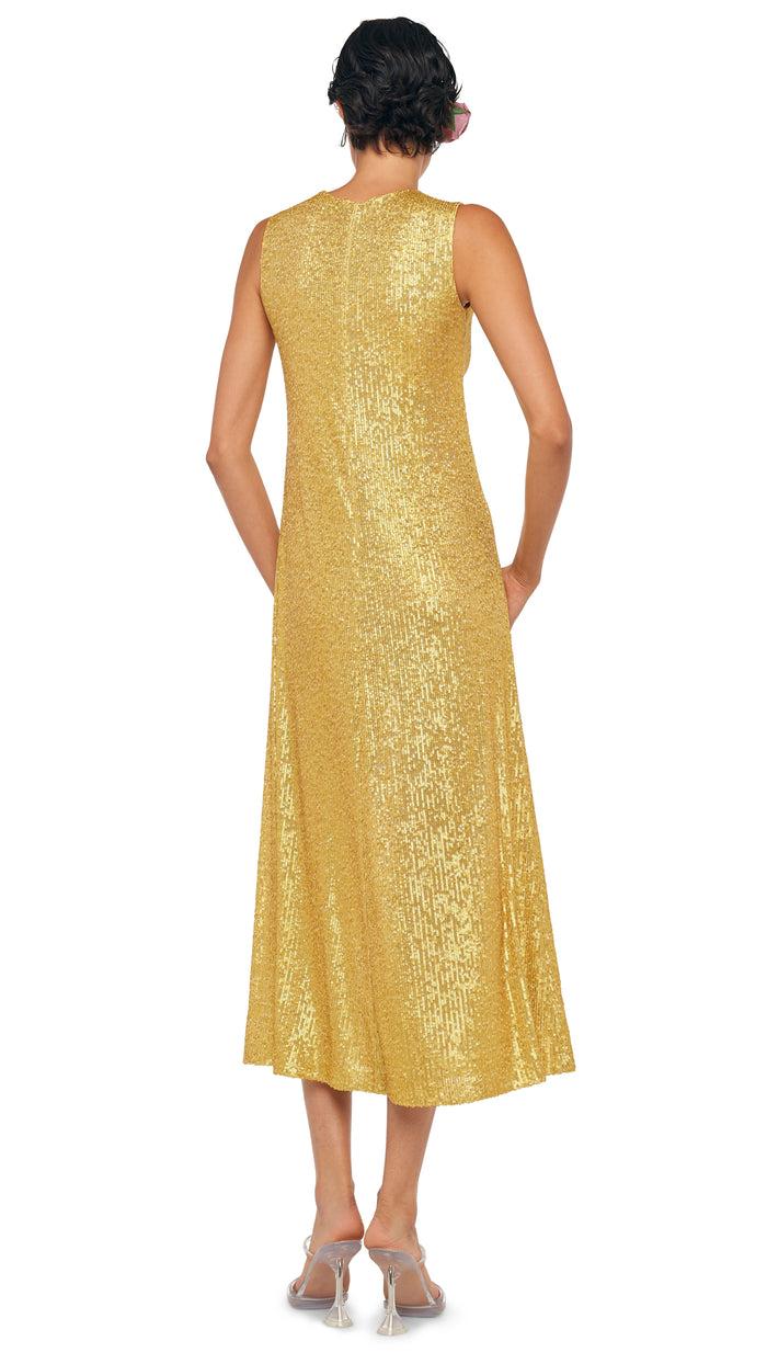 Norma Kamali SLEEVELESS SWING DRESS