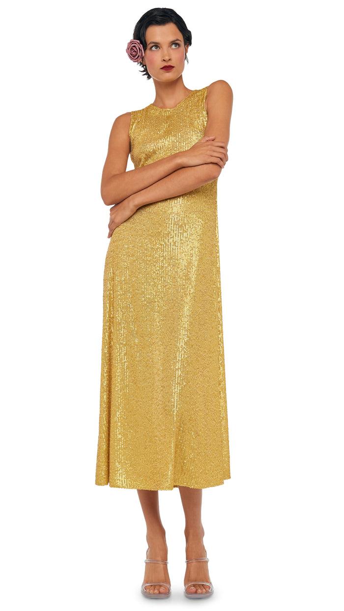 Norma Kamali SLEEVELESS SWING DRESS