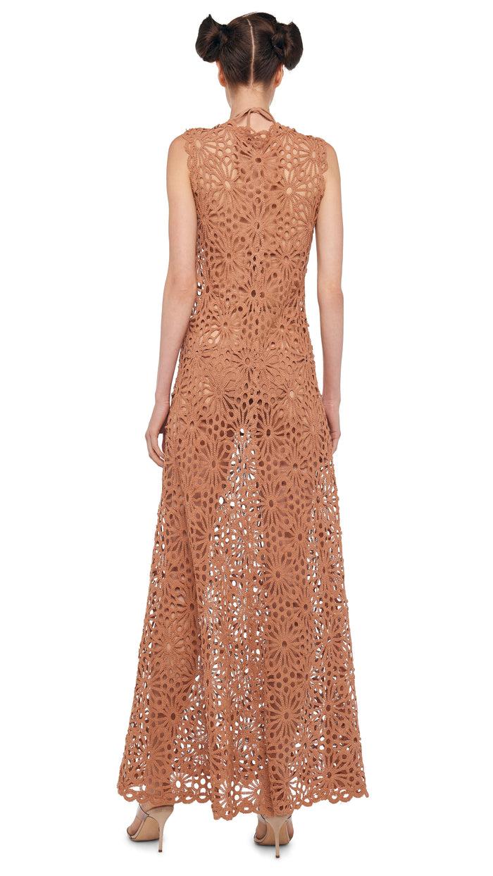 Norma Kamali SLEEVELESS SWING MAXI DRESS