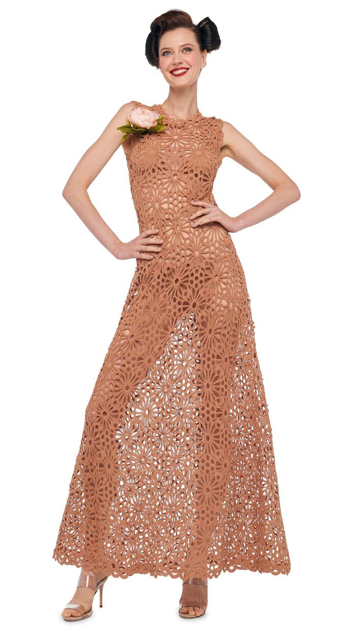 Norma Kamali SLEEVELESS SWING MAXI DRESS