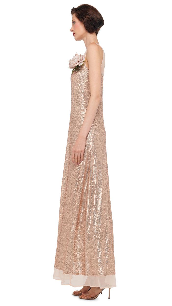 Norma Kamali SLEEVELESS SWING MAXI DRESS