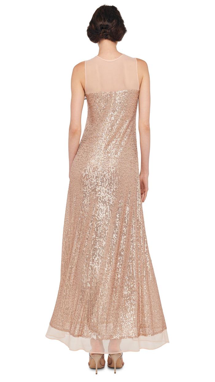 Norma Kamali SLEEVELESS SWING MAXI DRESS