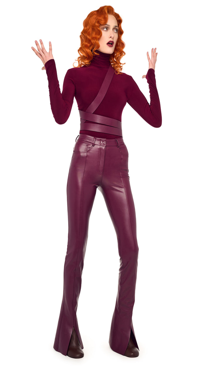 Norma Kamali SPAT JEANS