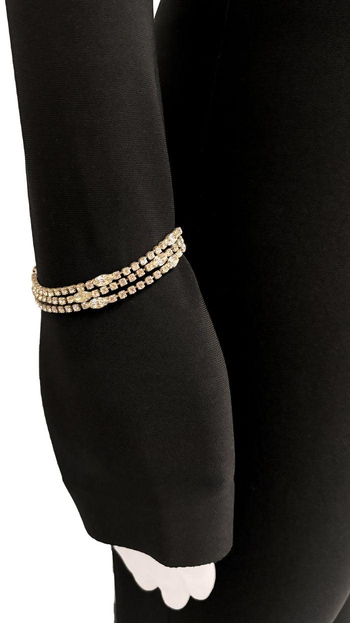 norma kamali STONE BRACELET SET OF 3