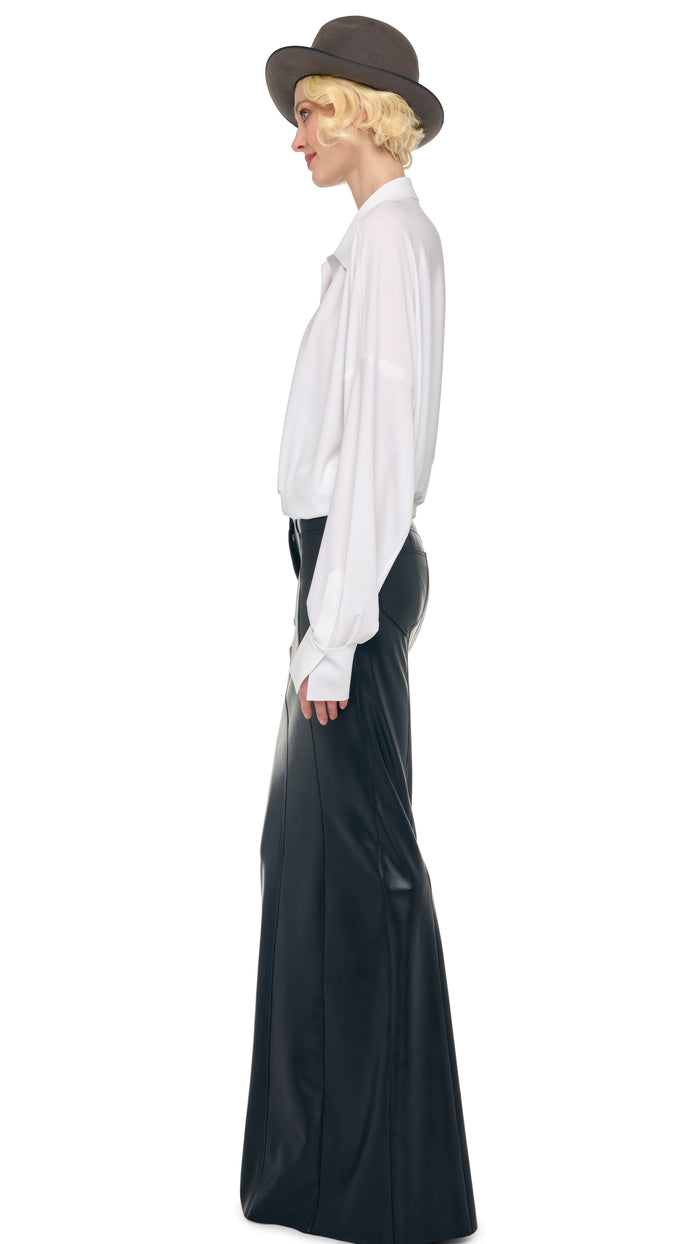 Norma Kamali STRAIGHT JEAN SKIRT