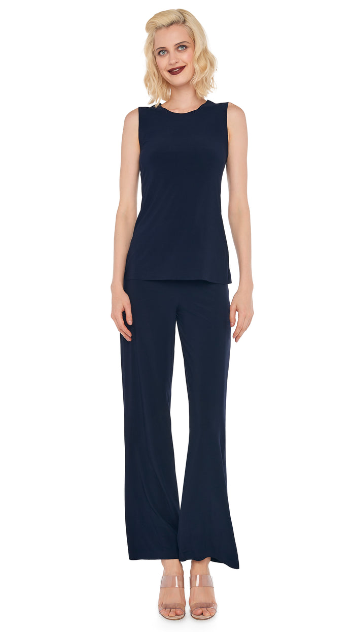 norma kamali STRAIGHT LEG PANT