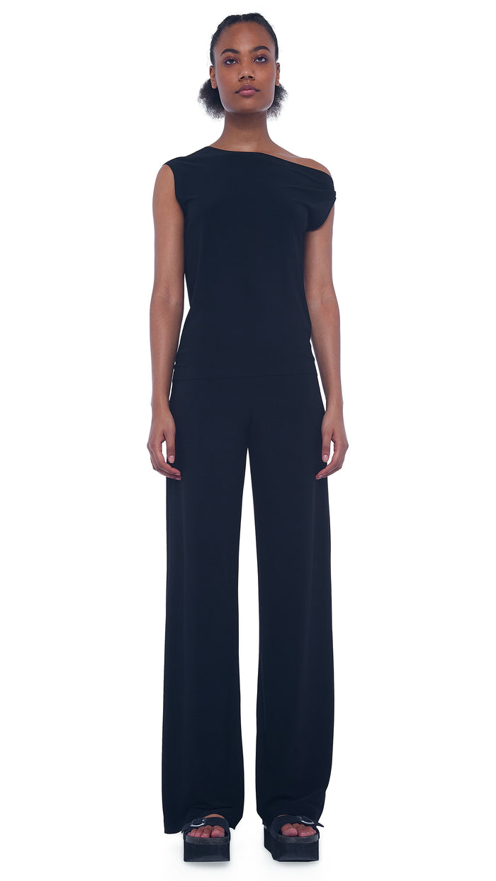 norma kamali STRAIGHT LEG PANT