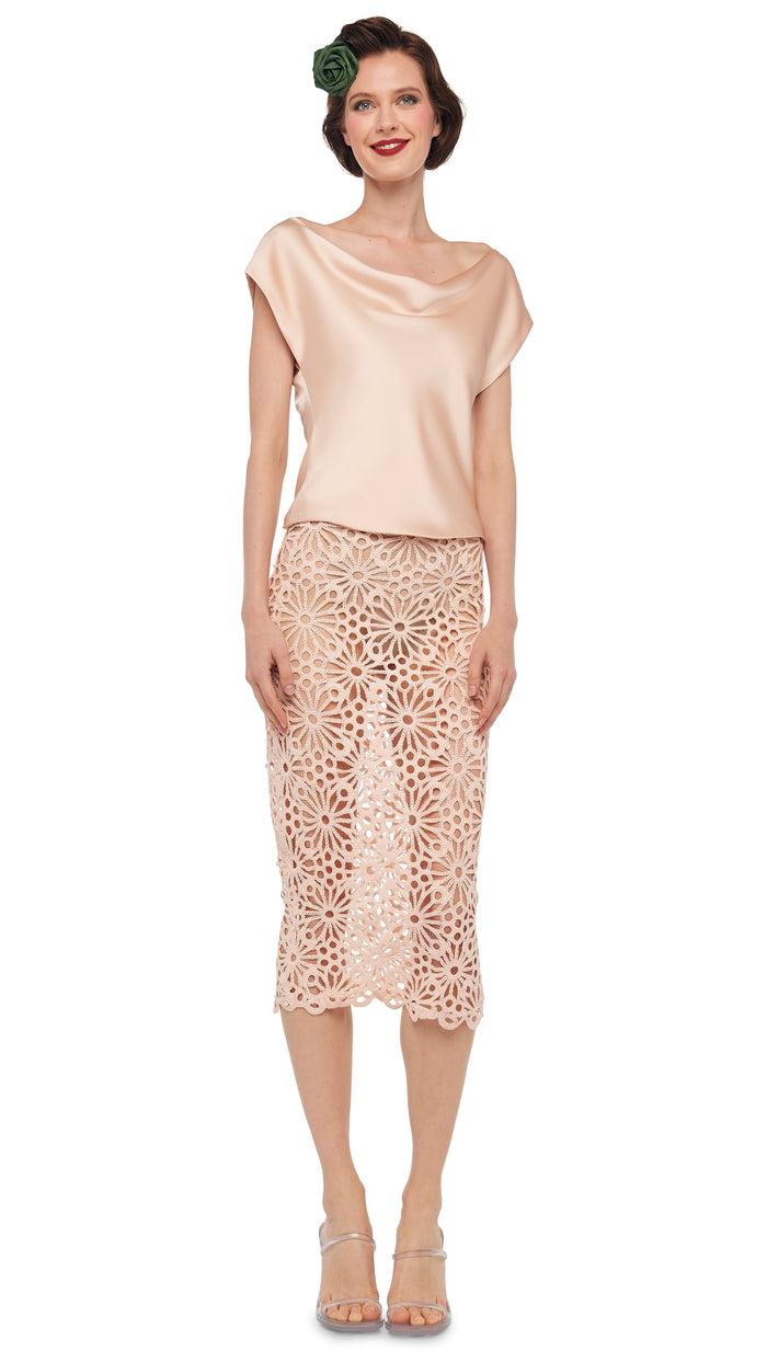 Norma Kamali STRAIGHT SKIRT TO KNEE