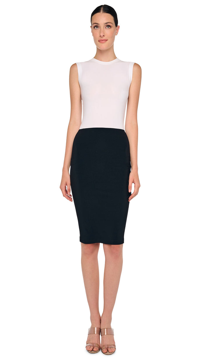 norma kamali STRAIGHT SKIRT TO KNEE