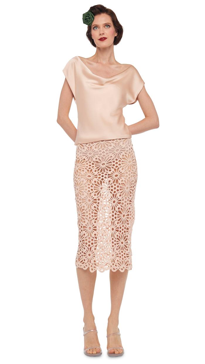 norma kamali STRAIGHT SKIRT TO KNEE