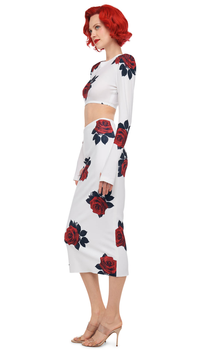 Norma Kamali STRAIGHT SKIRT TO MIDCALF