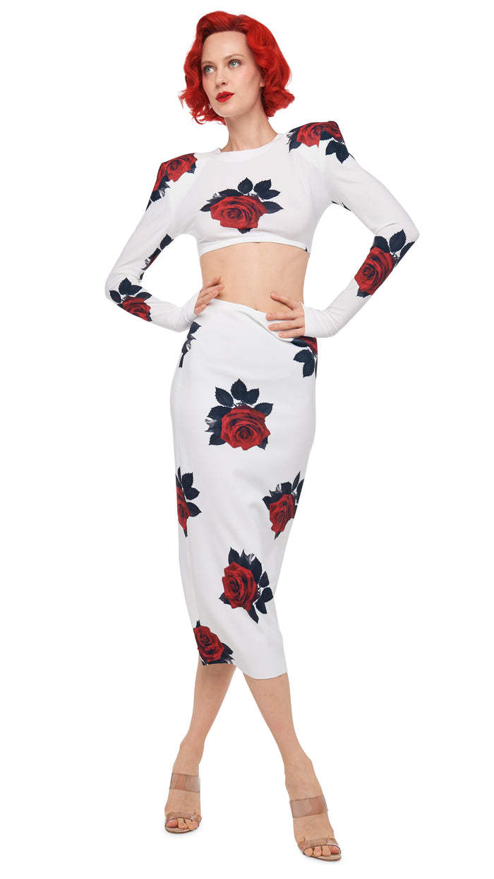 Norma Kamali STRAIGHT SKIRT TO MIDCALF