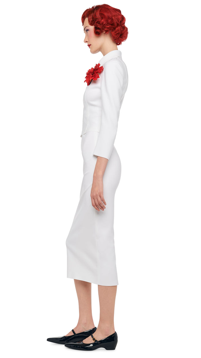 Norma Kamali STRAIGHT SKIRT TO MIDCALF