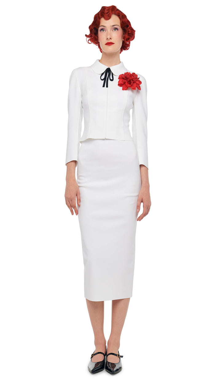 norma kamali STRAIGHT SKIRT TO MIDCALF