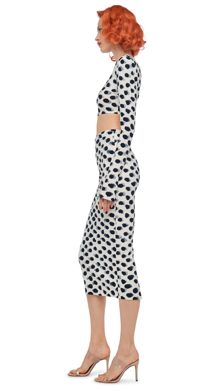 Norma Kamali STRAIGHT SKIRT TO MIDCALF