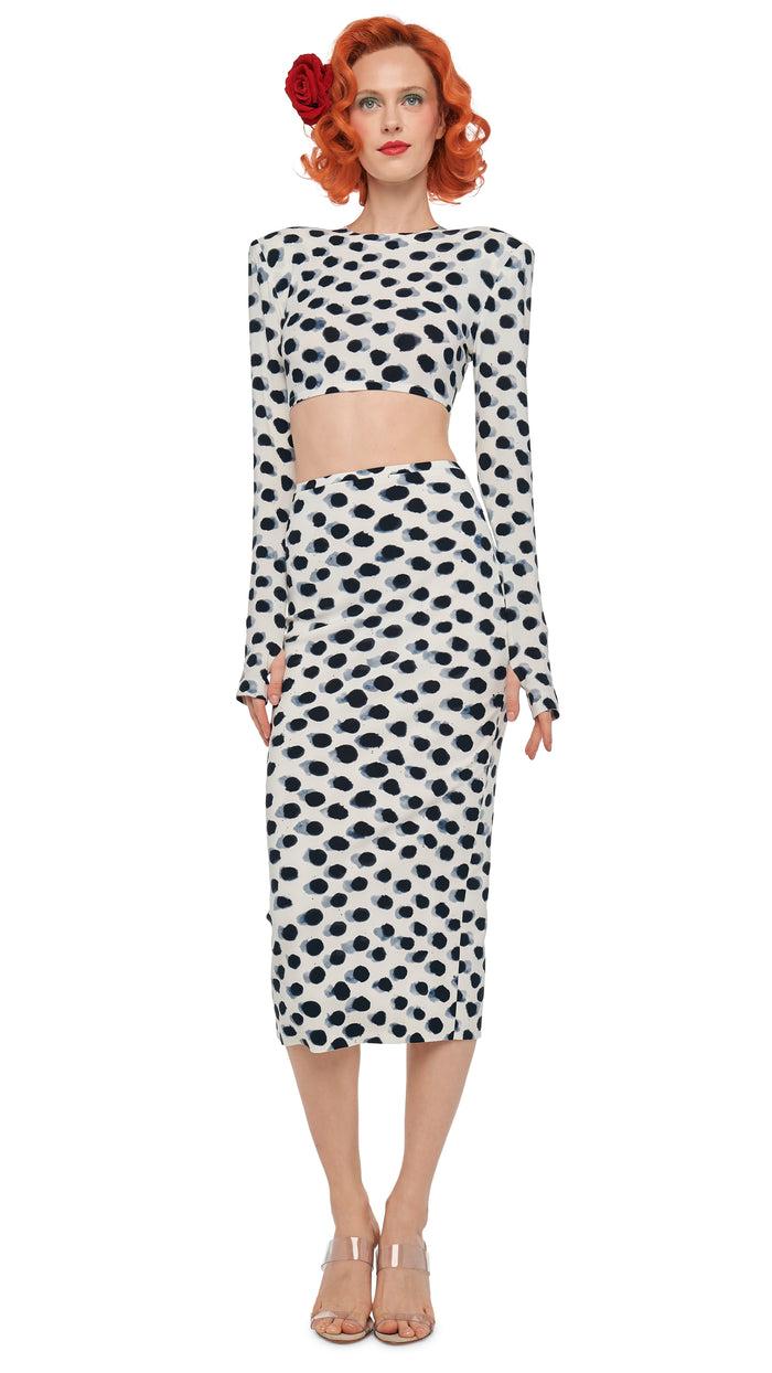 Norma Kamali STRAIGHT SKIRT TO MIDCALF