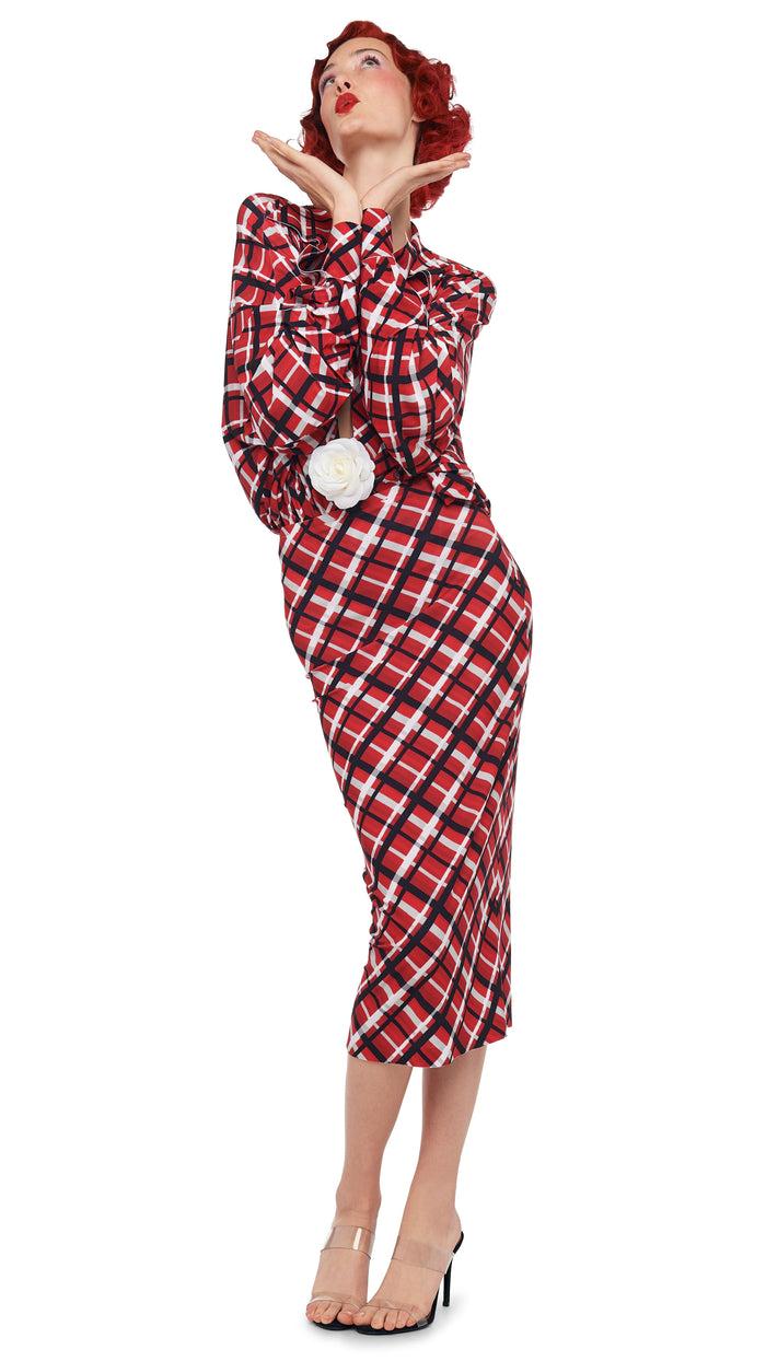 Norma Kamali STRAIGHT SKIRT TO MIDCALF