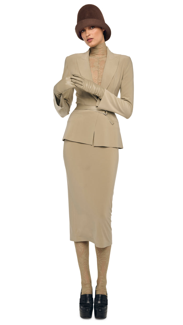 Norma Kamali STRAIGHT SKIRT TO MIDCALF