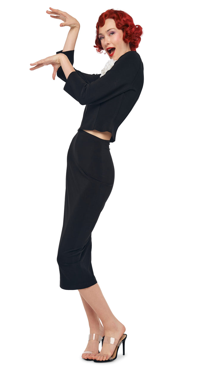 Norma Kamali STRAIGHT SKIRT TO MIDCALF