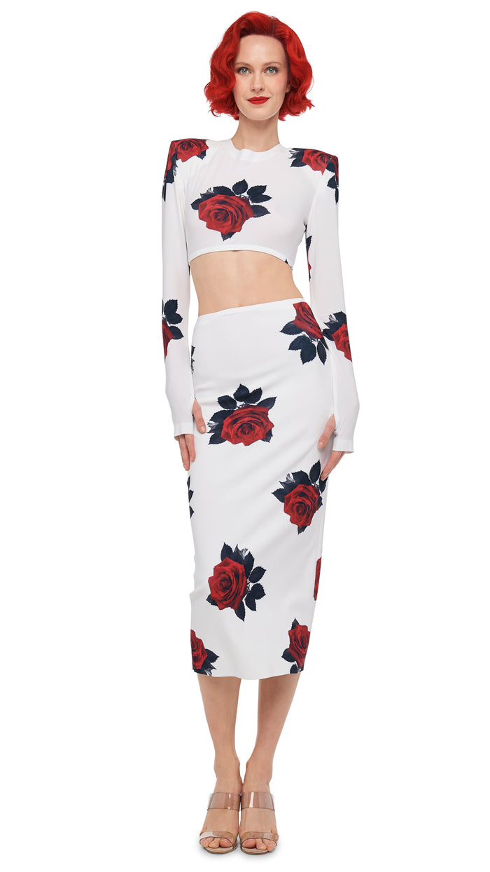 norma kamali STRAIGHT SKIRT TO MIDCALF