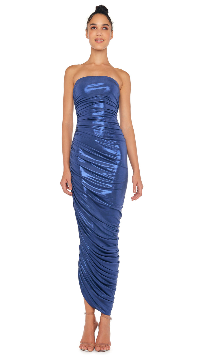 norma kamali STRAPLESS DIANA GOWN XL