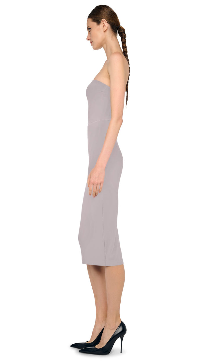 Norma Kamali STRAPLESS DRESS TO KNEE