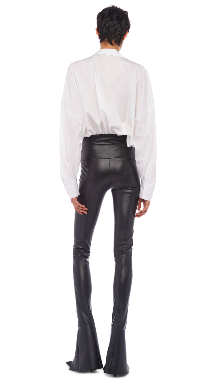 Norma Kamali SUPER OS BF NK SHIRT BODYSUIT