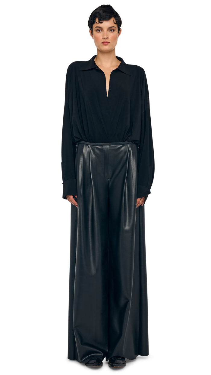 Norma Kamali SUPER OS BF NK SHIRT BODYSUIT