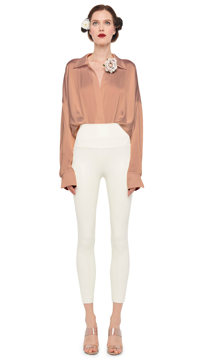 norma kamali SUPER OS BF NK SHIRT BODYSUIT