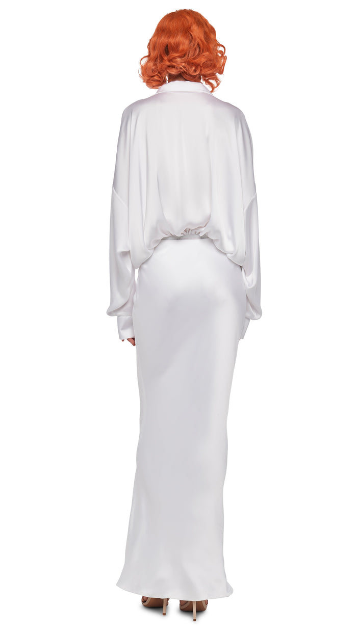 Norma Kamali SUPER OS BF NK SHIRT BODYSUIT