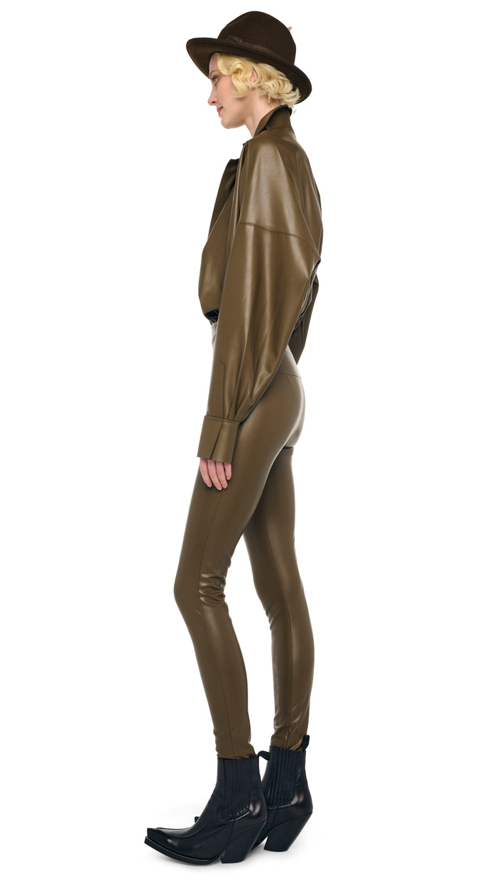 Norma Kamali SUPER OS BF NK SHIRT BODYSUIT