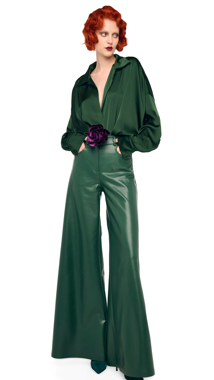 Norma Kamali SUPER OS BF NK SHIRT BODYSUIT