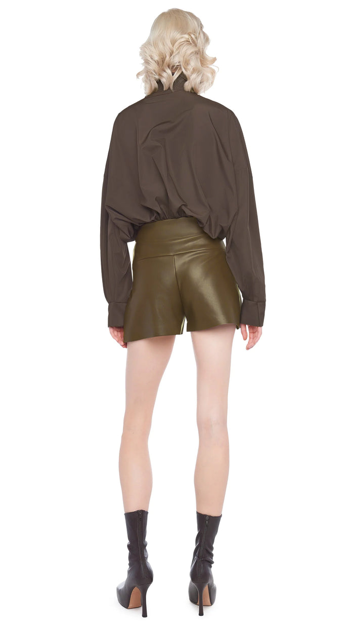 Norma Kamali SUPER OS BF NK SHIRT BODYSUIT