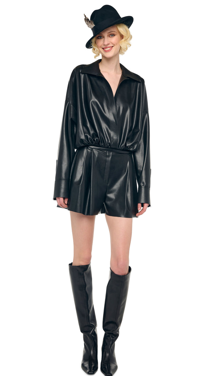 norma kamali SUPER OS BF NK SHIRT BODYSUIT