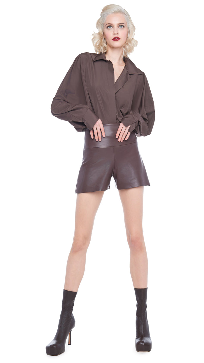 Norma Kamali SUPER OS BF NK SHIRT BODYSUIT