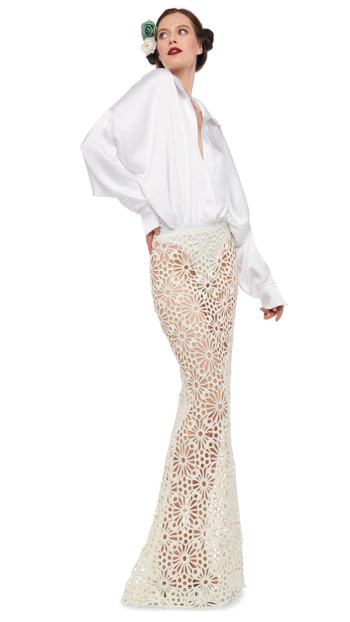 Norma Kamali SUPER OS BF NK SHIRT BODYSUIT