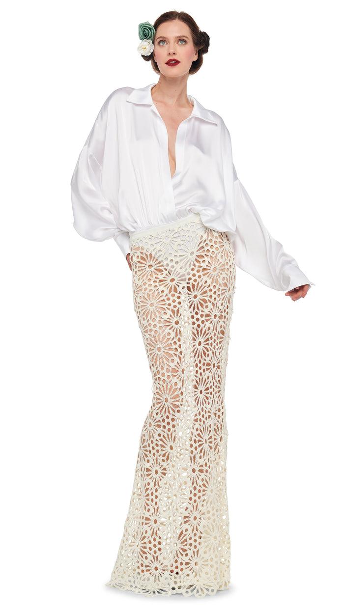 norma kamali SUPER OS BF NK SHIRT BODYSUIT