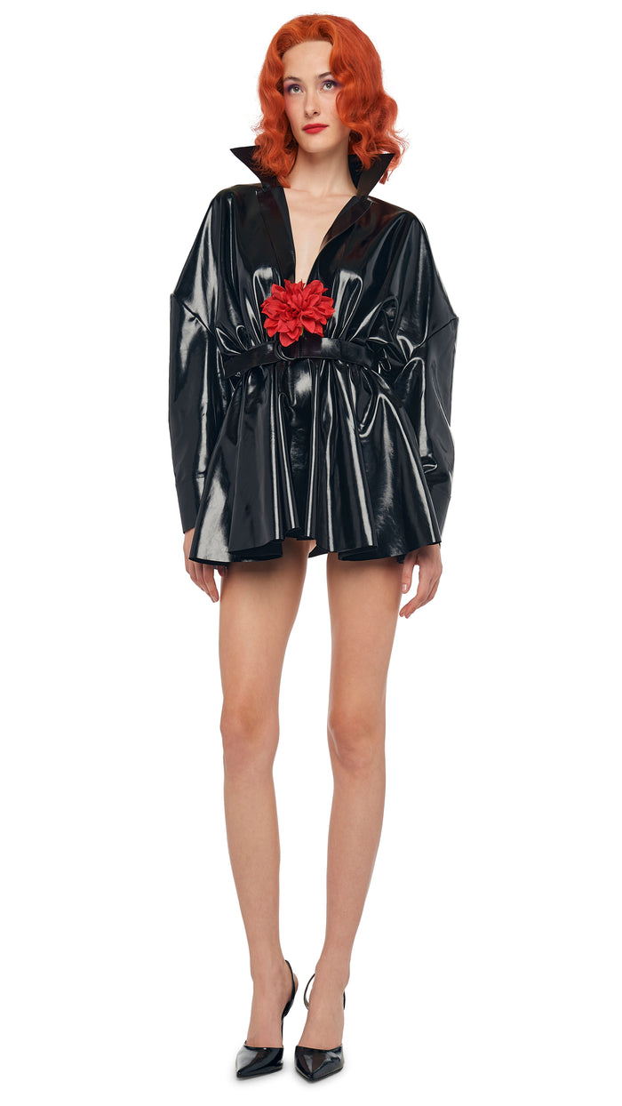 Norma Kamali SUPER OS BF NK SHIRT MINI DRESS