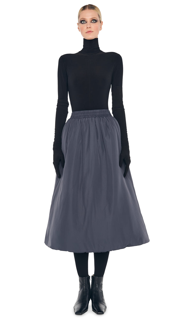 Norma Kamali SWEAT SKIRT TO MIDCALF