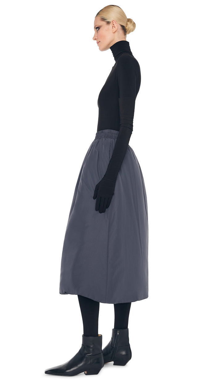 Norma Kamali SWEAT SKIRT TO MIDCALF