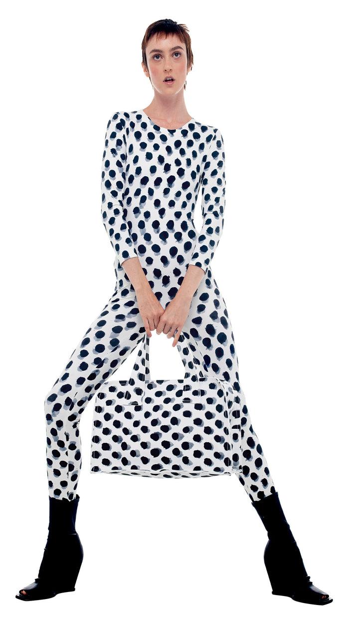 norma kamali THE CATSUIT