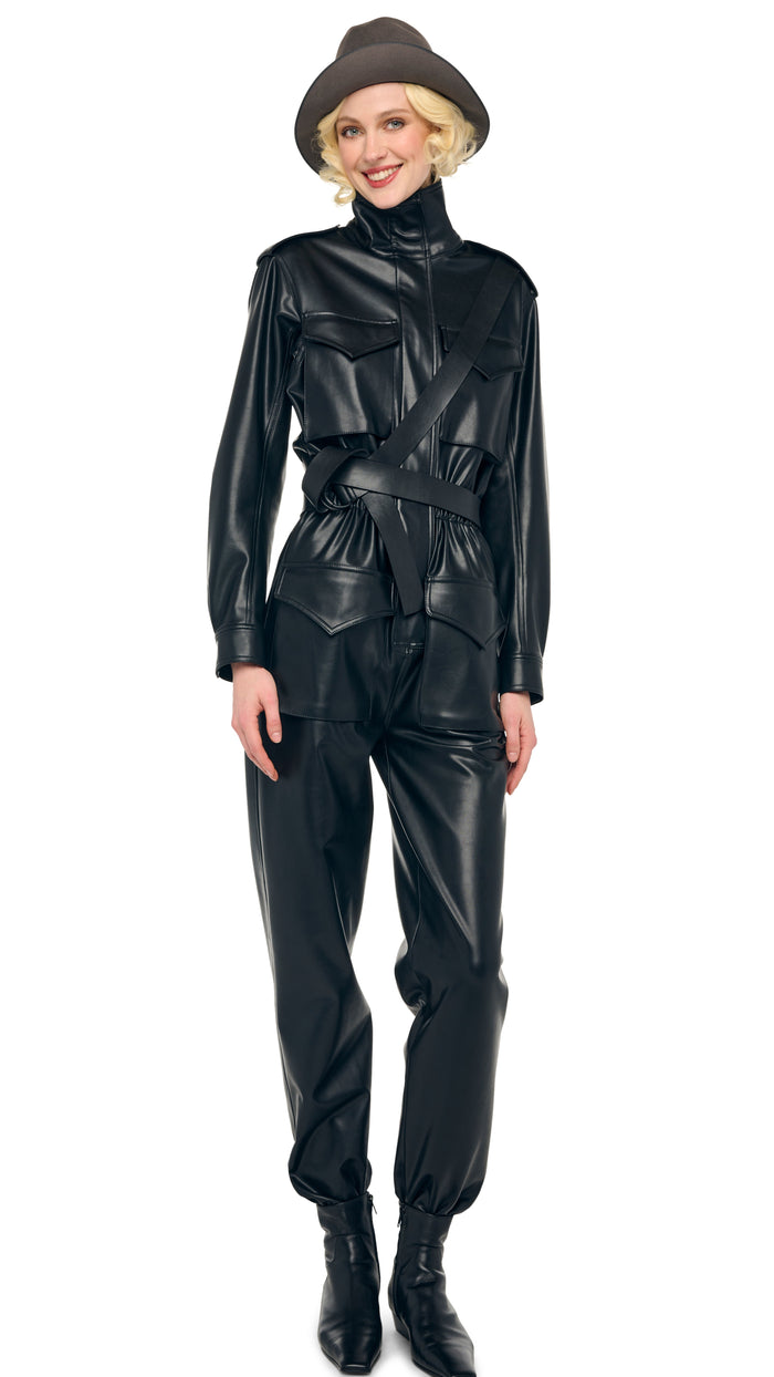 norma kamali TURTLE CARGO JUMPSUIT