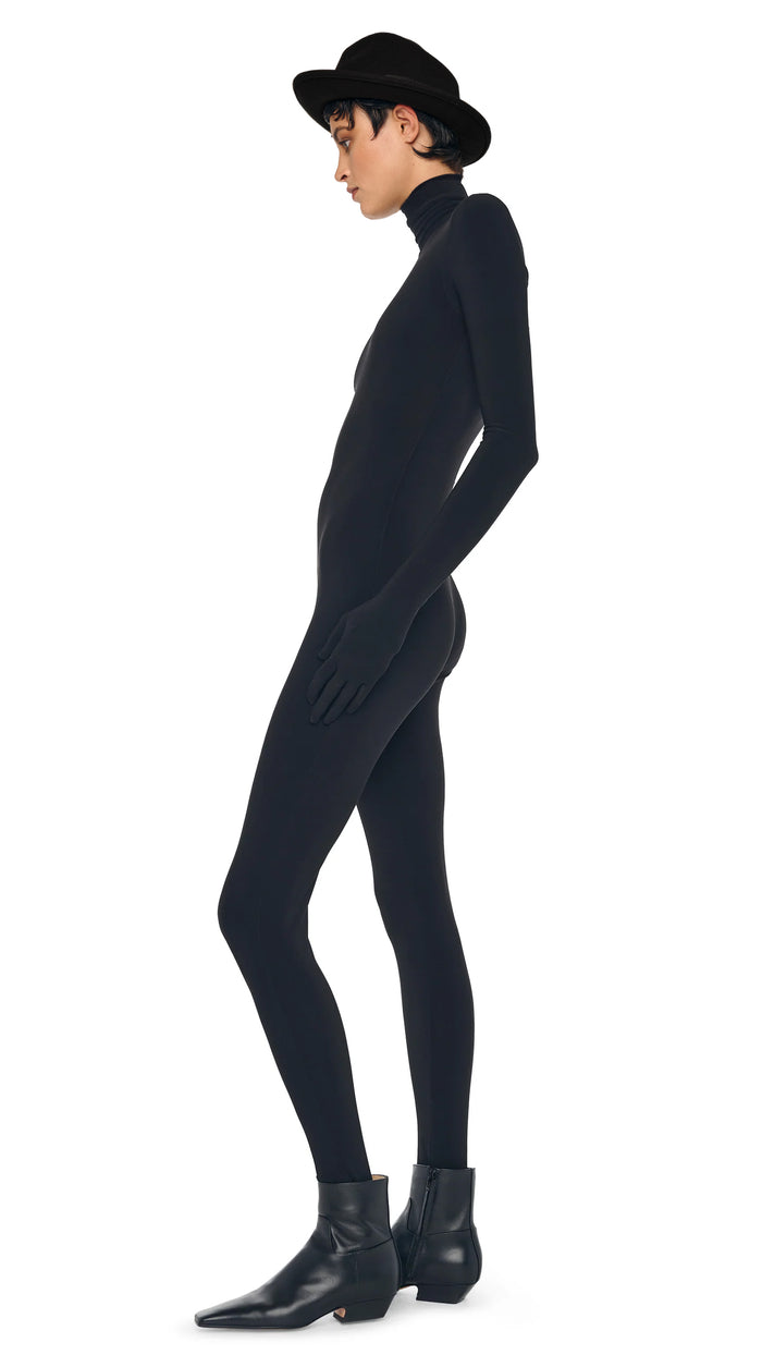 Norma Kamali TURTLE CATSUIT WITH FOOTIE
