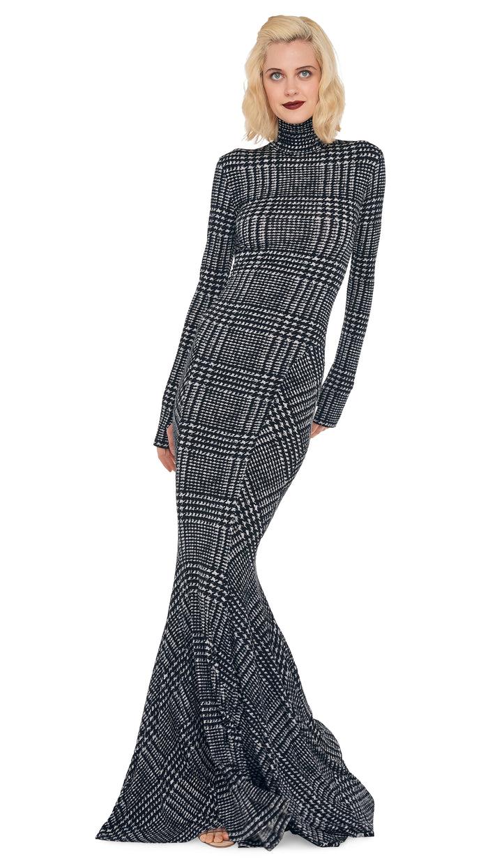 Norma Kamali TURTLE FISHTAIL GOWN