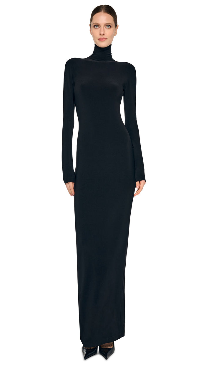 norma kamali TURTLE LONG DRESS