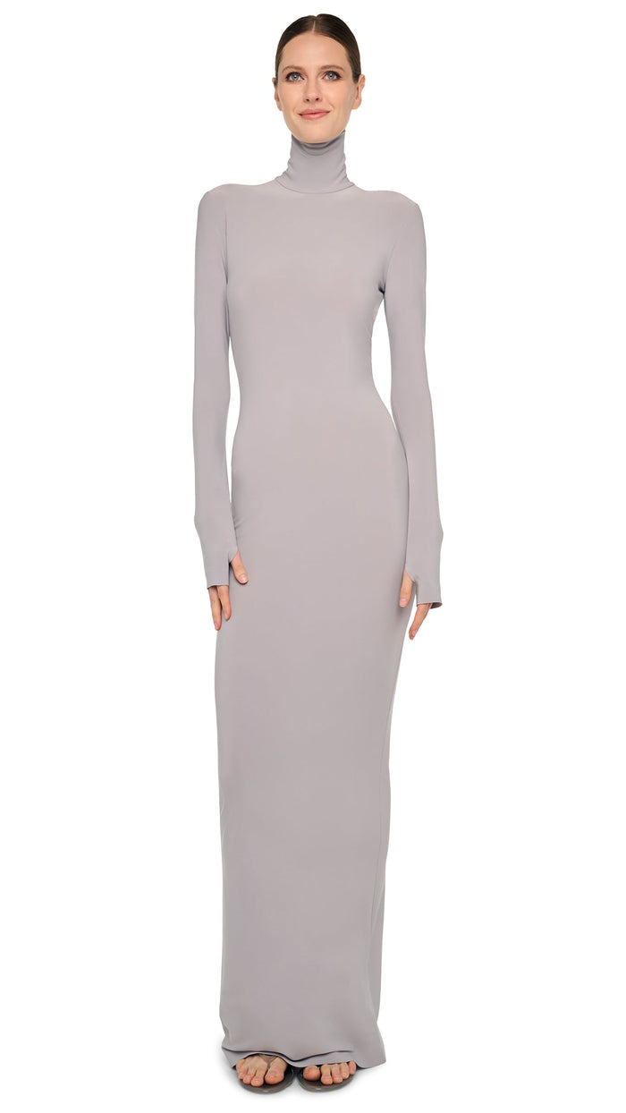 norma kamali TURTLE LONG DRESS