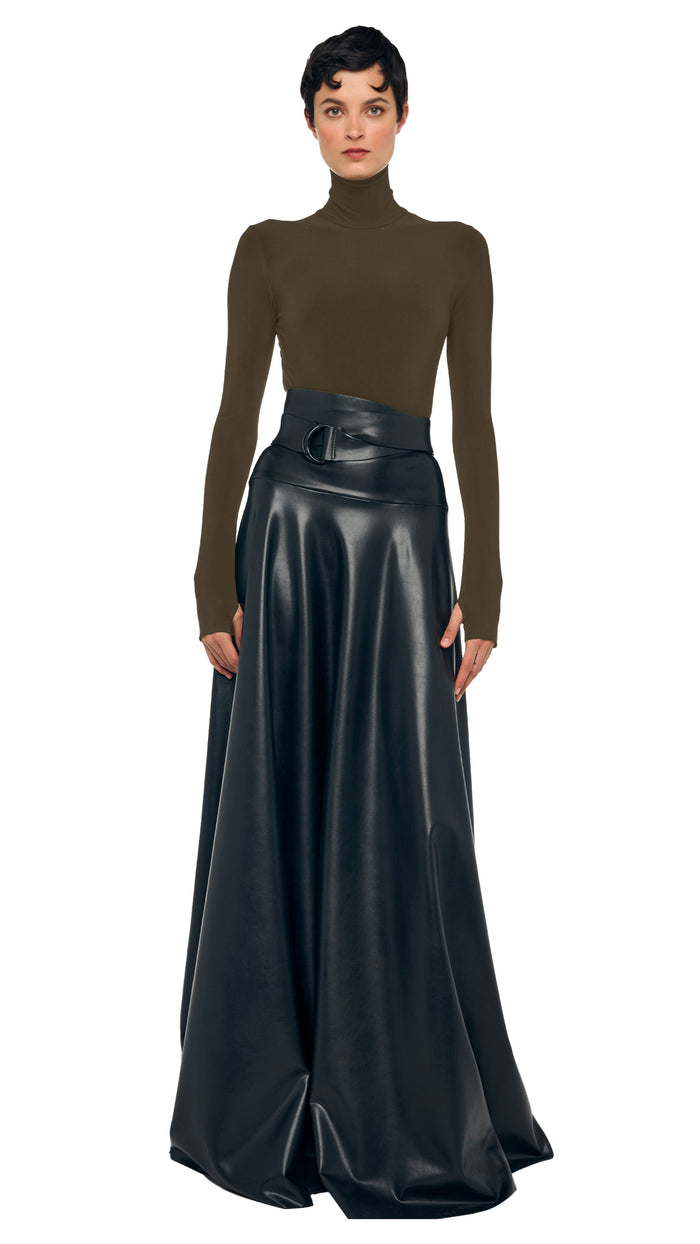 Norma Kamali TURTLE OPEN BACK BODYSUIT