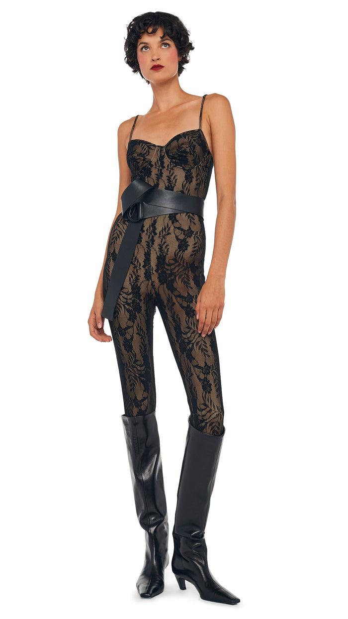 norma kamali UNDERWIRE CATSUIT