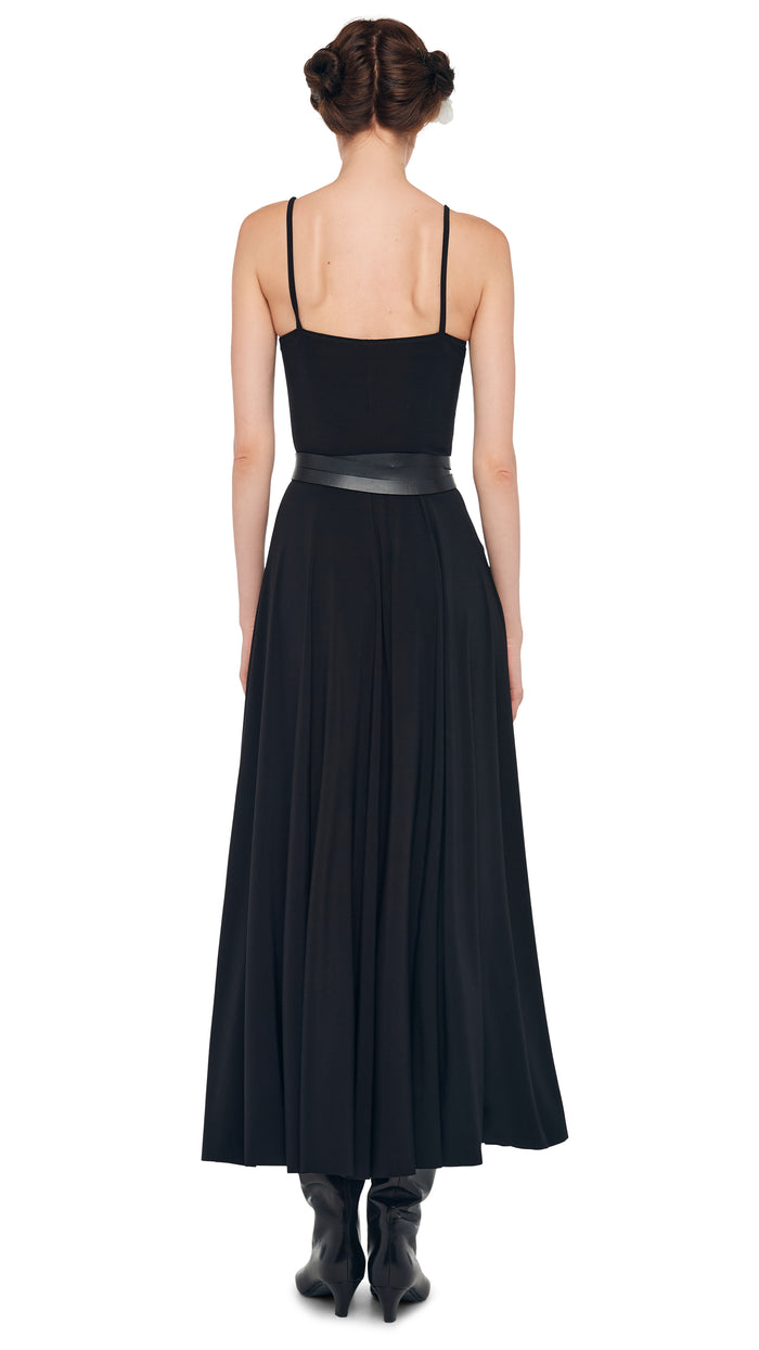 Norma Kamali UNDERWIRE MIDCALF DRESS